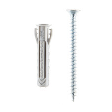 Дюбель распорный Fischer SX PLUS 8x40 мм нейлон с шурупом (10 шт.)