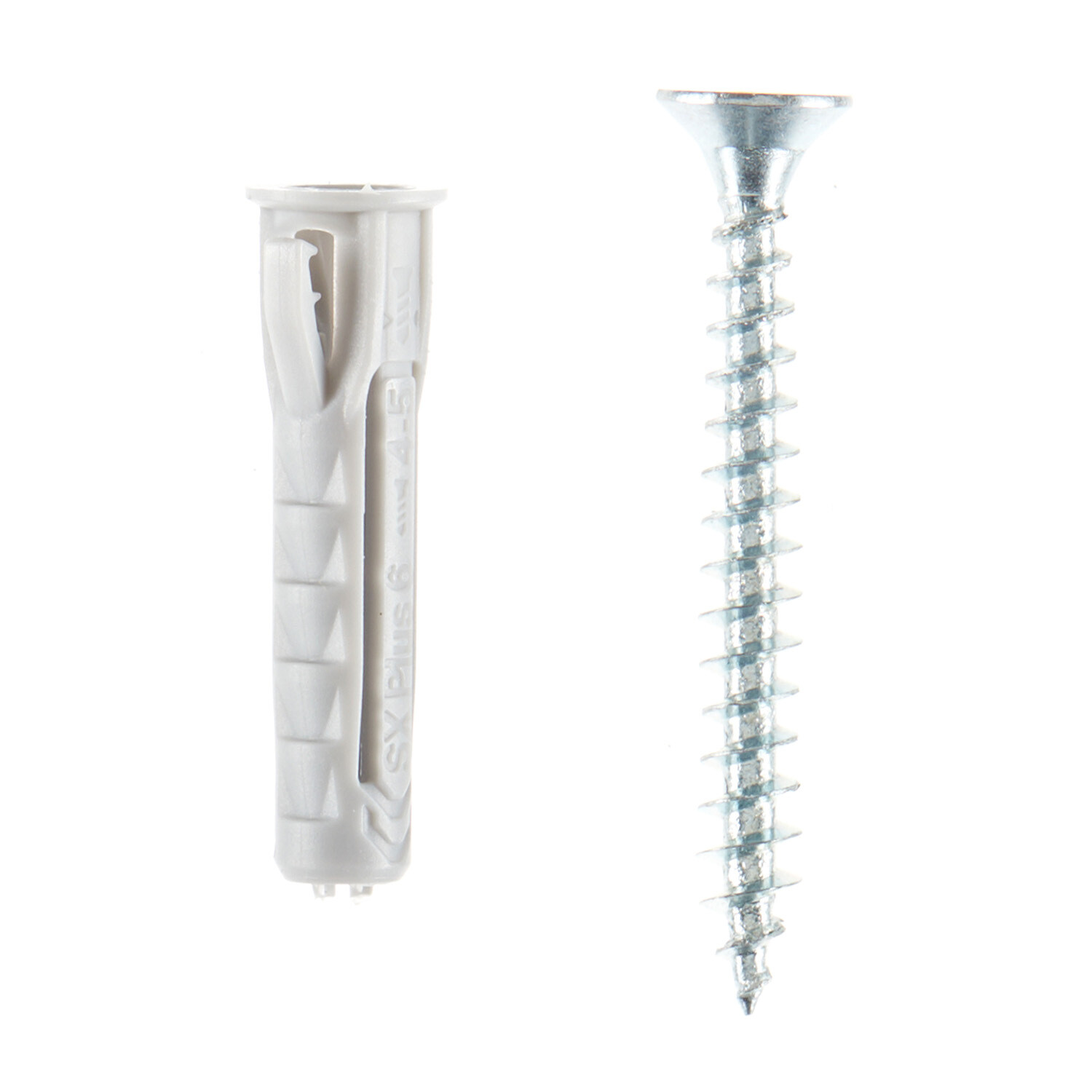 Изображение товара Дюбель распорный Fischer SX PLUS 6x30 мм нейлон с шурупом 15 шт.