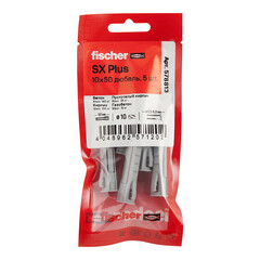 Дюбель распорный Fischer SX PLUS 10x50 мм нейлон (5 шт.) - фото 3