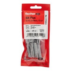 Дюбель распорный Fischer SX PLUS 8x40 мм нейлон (10 шт.) - фото 3