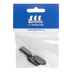 Комплект заглушек для водосливных отверстий пластик серый - фото 3