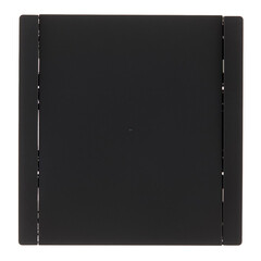 Выключатель IEK Forte&Piano FP102 одноклавишный встраиваемый черный с подсветкой (FP-V10-1-10-1-K02) - фото 1