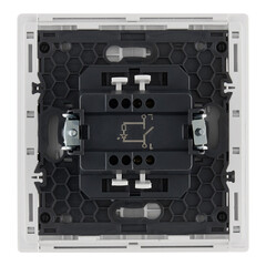 Выключатель IEK Forte&Piano FP202 одноклавишный встраиваемый белый с подсветкой (FP-V10-1-10-1-K01) - фото 5