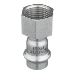 Соединитель VALTEC (VTi.902.I.001504) 15 мм х 1/2 ВР(г) нержавеющая сталь - фото 2