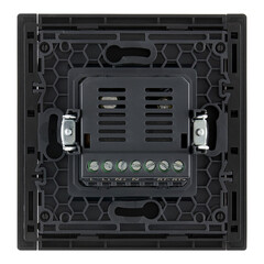 Терморегулятор для теплого пола IEK Forte&Piano FP152 встраиваемый черный (FP-RT11-K02) - фото 5