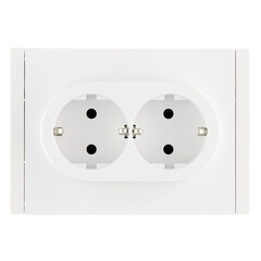 Изображение товара Розетка IEK Forte&Piano FP223 встраиваемая белая со шторками (FP-R24-16-1-K01)