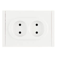 Розетка IEK Forte&Piano FP225 встраиваемая белая со шторками (FP-R23-10-1-K01) - фото 1