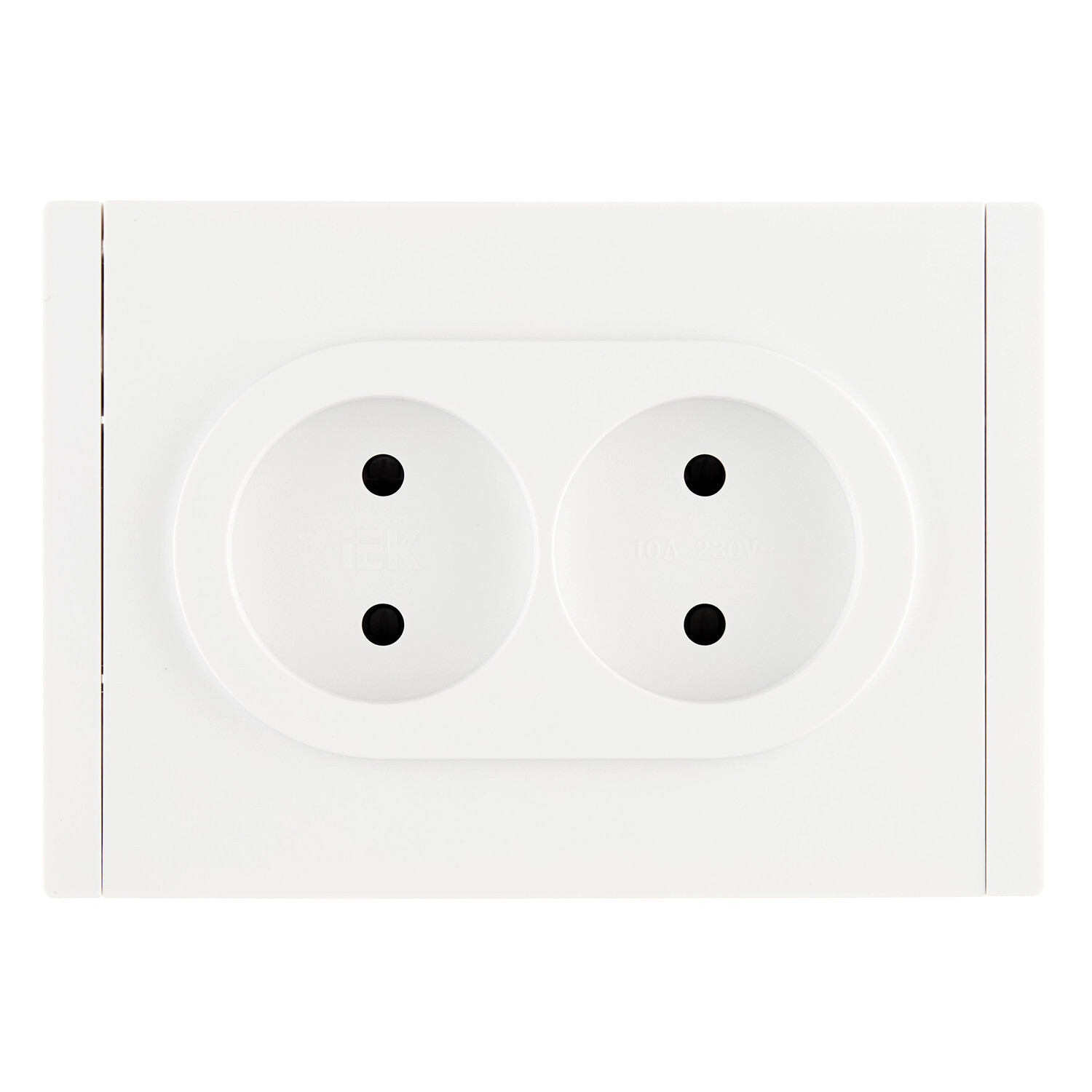 

Розетка IEK Forte&Piano FP225 встраиваемая белая со шторками (FP-R23-10-1-K01), Белый