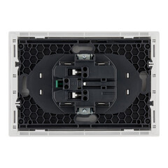 Розетка IEK Forte&Piano FP224 встраиваемая белая (FP-R21-16-1-K01) - фото 5