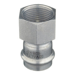 Соединитель VALTEC (VTi.902.I.002806) 28 мм х 1 ВР(г) нержавеющая сталь - фото 2