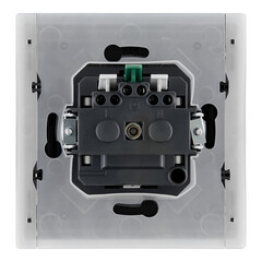 Розетка IEK Forte&Piano FP119 встраиваемая черная со шторками с крышкой (FP-R16-16-1-44-K02) - фото 6