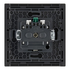 Розетка IEK Forte&Piano FP114 встраиваемая черная (FP-R11-16-1-K02) - фото 5