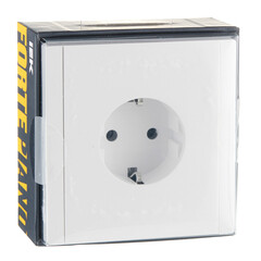 Розетка IEK Forte&Piano FP214 встраиваемая белая (FP-R11-16-1-K01) - фото 3