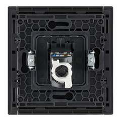 Розетка компьютерная IEK Forte&Piano FP132 встраиваемая черная RJ45 (FP-K10-1-K02) - фото 5