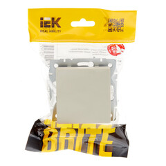 Вывод кабеля IEK Brite МВ10-БрКр встраиваемый бежевый (BR-VK10-0-K10) - фото 3