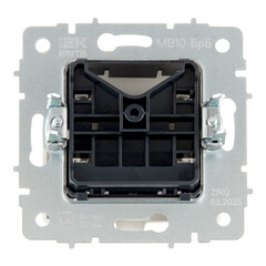 Вывод кабеля IEK Brite МВ10-БрБ встраиваемый белый (BR-VK10-0-K01) - фото 5
