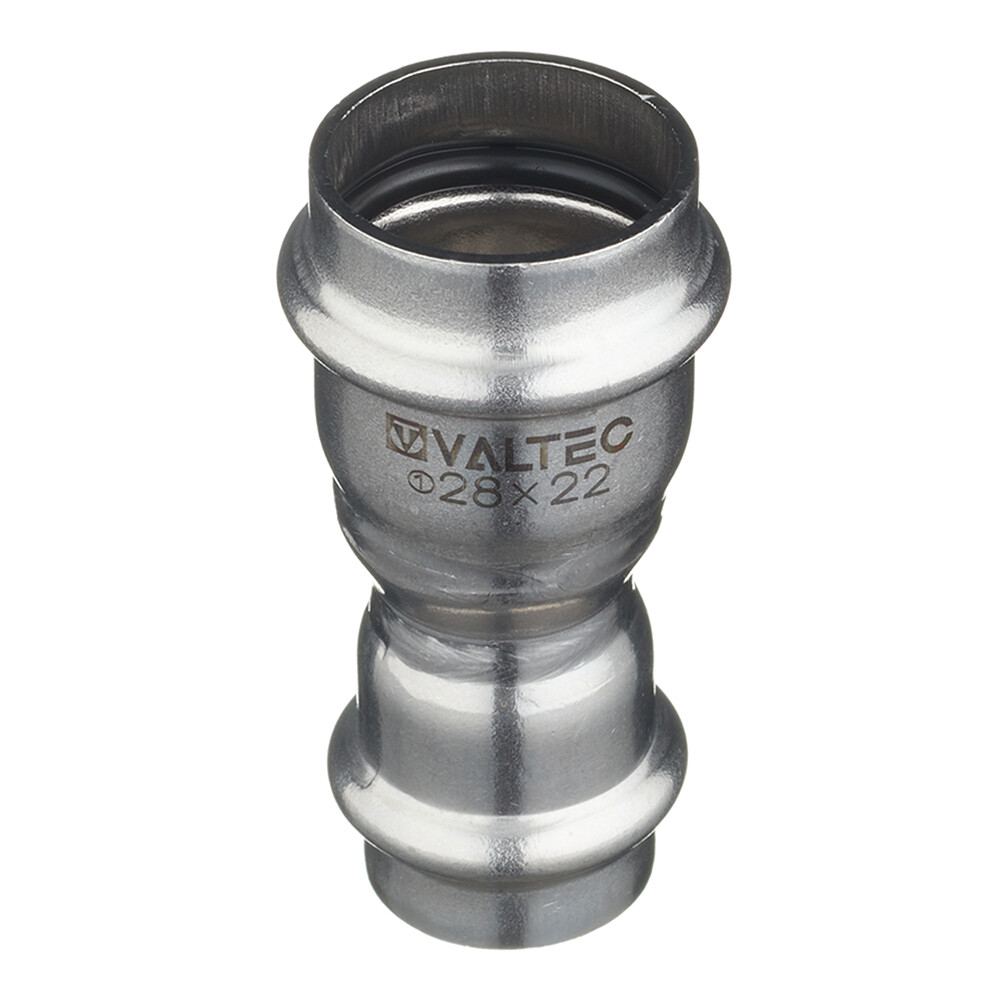 Изображение товара Муфта VALTEC (VTi.903.I.002822) 28 х 22 мм нержавеющая сталь