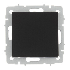 Изображение товара Выключатель IEK Brite ВС10-1-3-БрЧ одноклавишный встраиваемый черный перекрестный (BR-V13-0-10-K02)