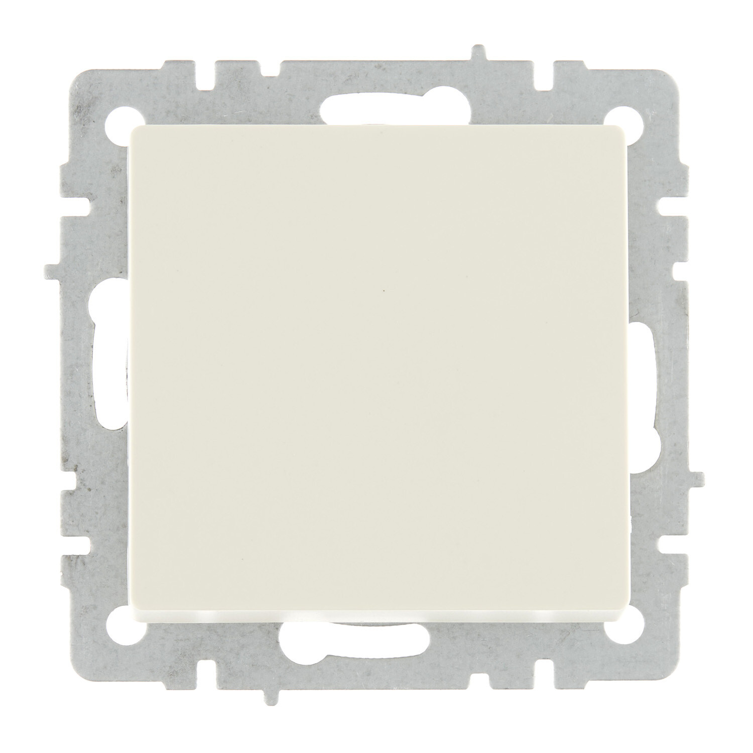 Изображение товара Выключатель IEK Brite ВС10-1-6-БрКр одноклавишный встраиваемый бежевый