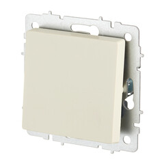 Выключатель IEK Brite ВС10-1-0-БрКр одноклавишный встраиваемый бежевый (BR-V10-0-10-K10) - фото 4