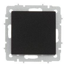 Выключатель IEK Brite ВС10-1-0-БрЧ одноклавишный встраиваемый черный (BR-V10-0-10-K02)