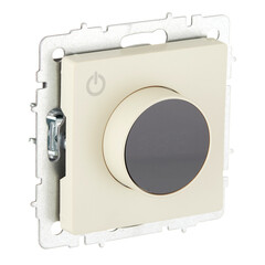 Терморегулятор IEK Brite ТС10-1-БрКр для теплого пола встраиваемый бежевый электронный с индикацией (BR-RT11-K10) - фото 4