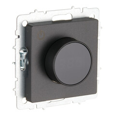 Терморегулятор IEK Brite ТС10-1-БрЧ для теплого пола встраиваемый черный электронный с индикацией (BR-RT11-K02) - фото 4