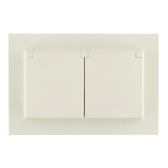 Изображение товара Розетка IEK Brite РСбш12-3-44-БрКр встраиваемая бежевая с крышкой (BR-R26-16-44-K10-F)