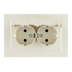 Розетка IEK Brite РСбш12-3-44-БрКр встраиваемая бежевая с крышкой (BR-R26-16-44-K10-F) - фото 5