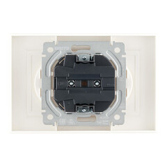 Розетка IEK Brite РС12-2-БрБ встраиваемая белая (BR-R20-10-K01-F) - фото 5