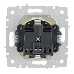 Розетка IEK Brite РСбш10-3-44-БрКр встраиваемая бежевая со шторками с крышкой (BR-R16-16-44-K10) - фото 6