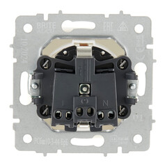 Розетка IEK Brite РСбш10-3-44-БрБ встраиваемая белая со шторками с крышкой (BR-R16-16-44-K01) - фото 6