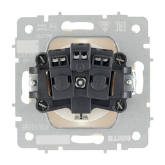 Розетка IEK Brite РС14-1-0-БрБ встраиваемая белая со шторками (BR-R14-16-K01) - фото 5