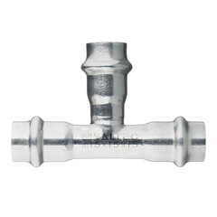 Изображение товара Тройник Valtec (VTi.931.I.151515) 15 х 15 х 15 мм нержавеющая сталь