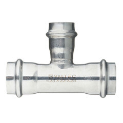 Тройник Valtec (VTi.931.I.282228) 28 х 22 х 28 мм нержавеющая сталь - фото 1