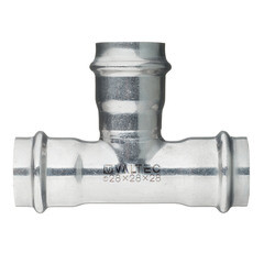 Тройник Valtec (VTi.931.I.282828) 28 х 28 х 28 мм нержавеющая сталь - фото 1