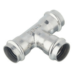 Тройник Valtec (VTi.931.I.282828) 28 х 28 х 28 мм нержавеющая сталь - фото 4