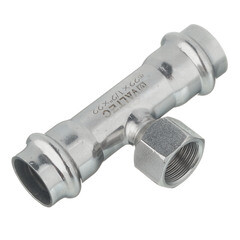 Тройник Valtec (VTi.932.I.220422) 22 мм х 1/2 ВР(г) х 22 мм нержавеющая сталь - фото 3