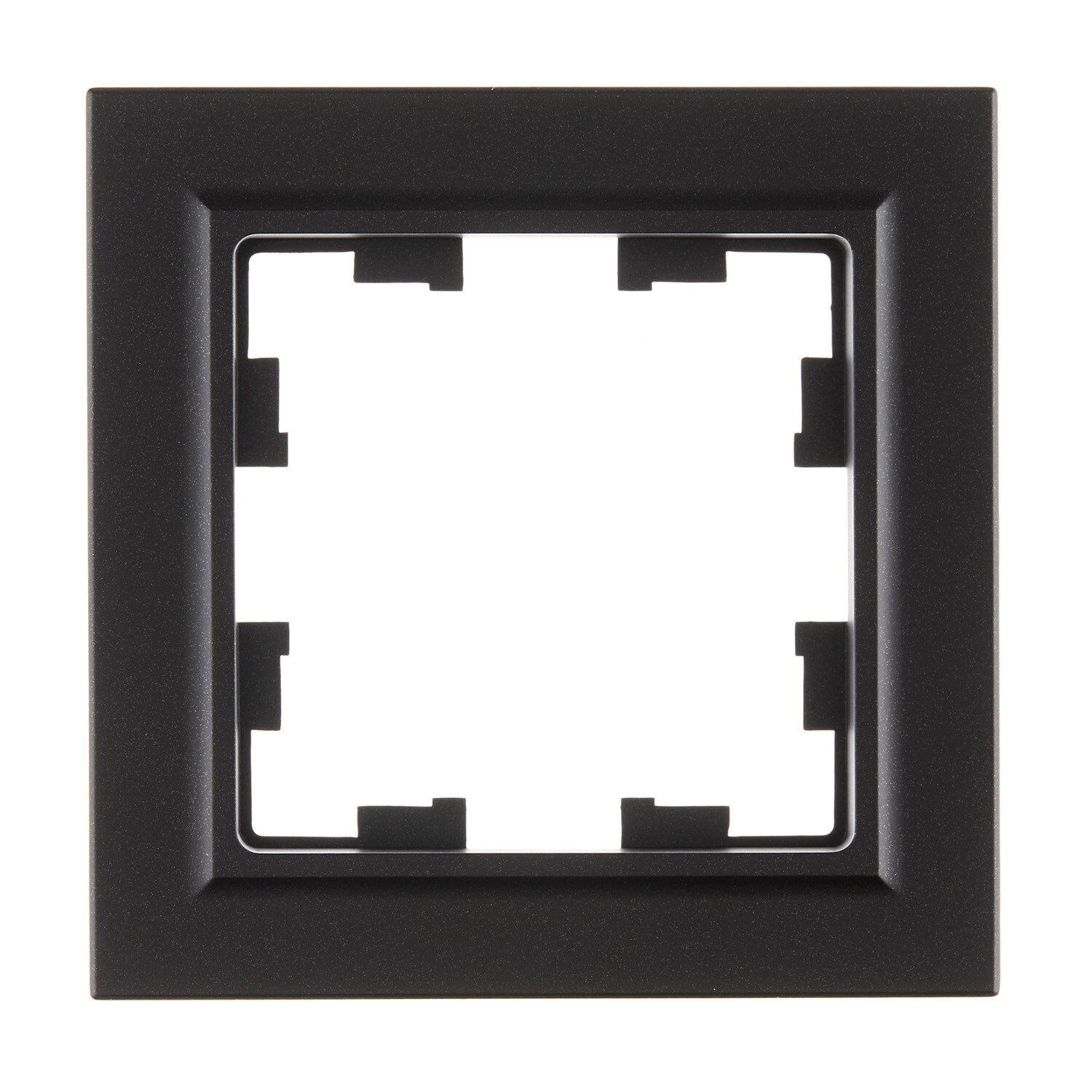 Изображение товара Рамка IEK Brite РУ-1-БрЧ одноместная черная IP20