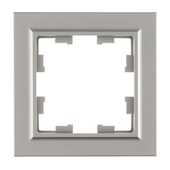 Рамка IEK Brite РУ-1-БрС-44 одноместная сталь (BR-M12-44-K46) - фото 1