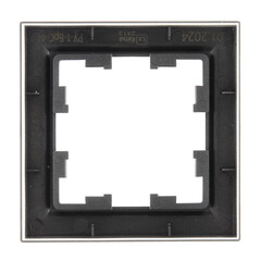 Рамка IEK Brite РУ-1-БрС-44 одноместная сталь (BR-M12-44-K46) - фото 5