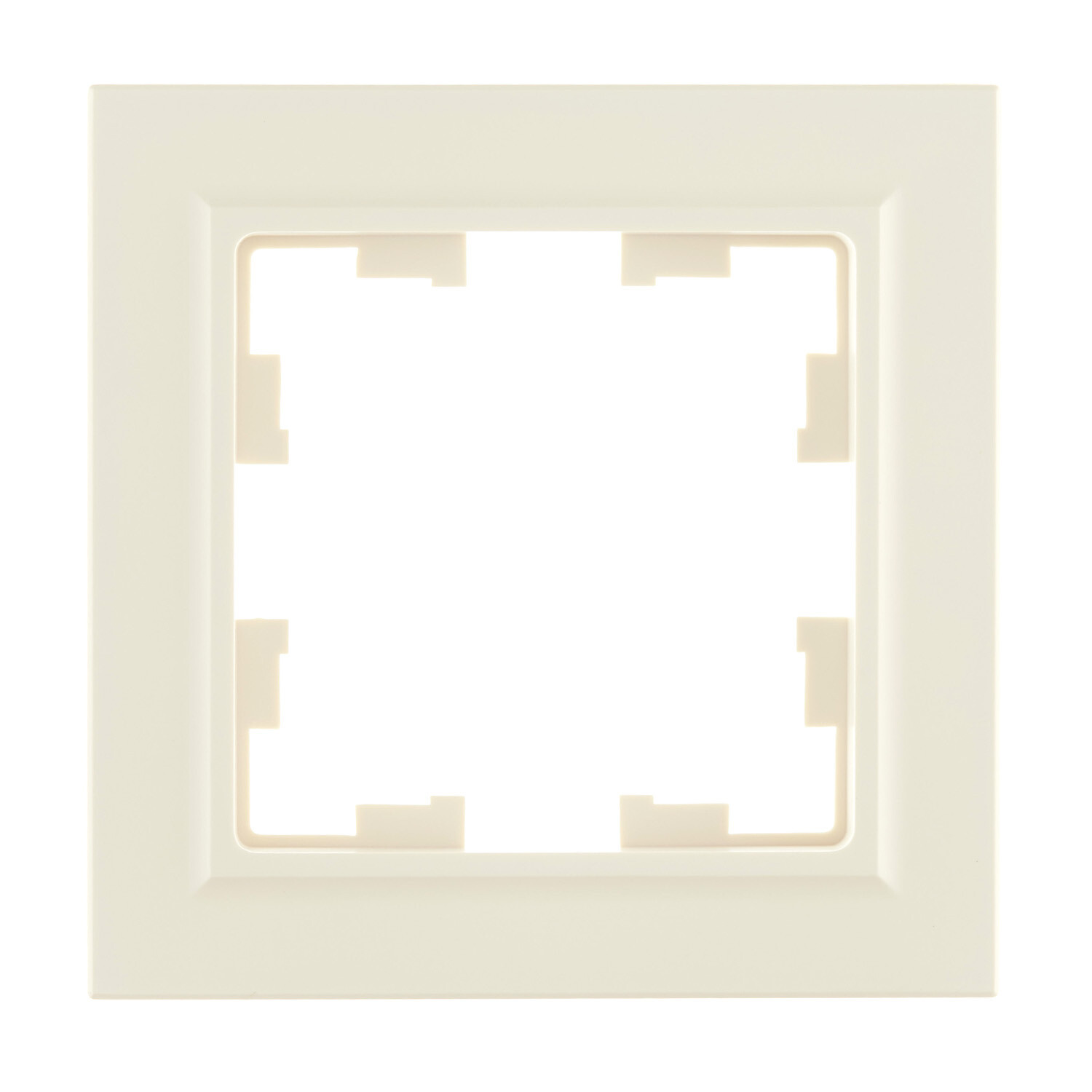 

Рамка IEK Brite РУ-1-БрКр-44 одноместная бежевая (BR-M12-44-K10), Бежевый