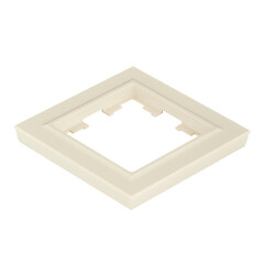 Рамка IEK Brite РУ-1-БрКр-44 одноместная бежевая (BR-M12-44-K10) - фото 4