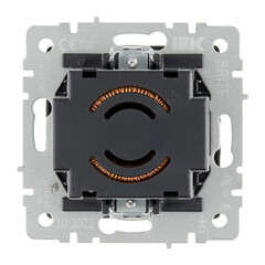 Диммер IEK Brite СС10-1-0-БрС встраиваемый сталь поворотно-нажимной (BR-D20-0600-K46) - фото 5