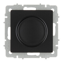 Изображение товара Диммер IEK Brite СС10-1-0-БрЧ встраиваемый черный поворотно-нажимной (BR-D20-0600-K02)