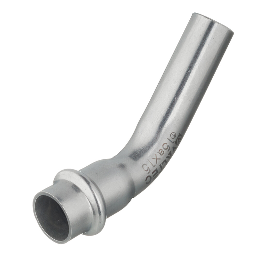 Изображение товара Угол VALTEC 45° 15 мм нержавеющая сталь для стальных труб ВН