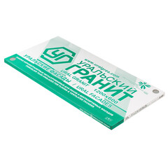 Керамогранит Уральский Гранит Моноколор темно-серый матовый 1200х600х10 мм (3 шт.=2,16 кв.м) - фото 2