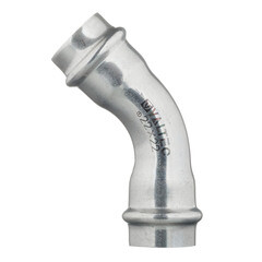 Угол VALTEC (VTi.959.I.002222) 45° 22 мм ВВ нержавеющая сталь - фото 3