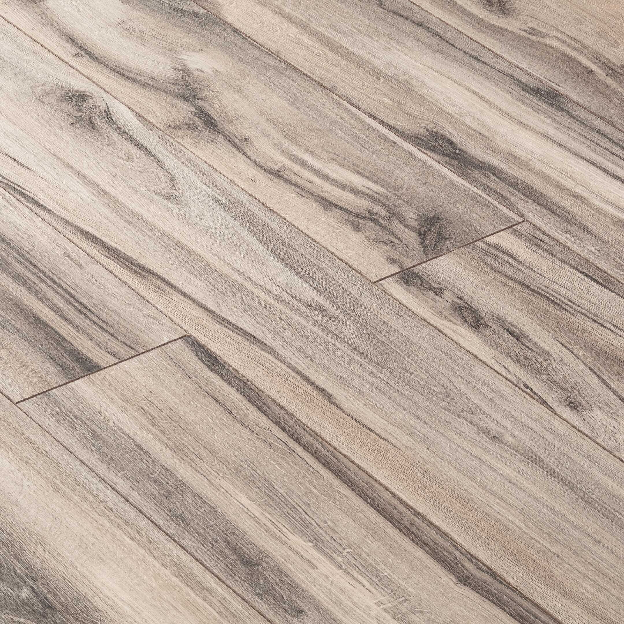 Изображение товара Ламинат 33 класс Egger Home дуб крейдл серый 8 мм с фаской, влагостойкий, коммерческий