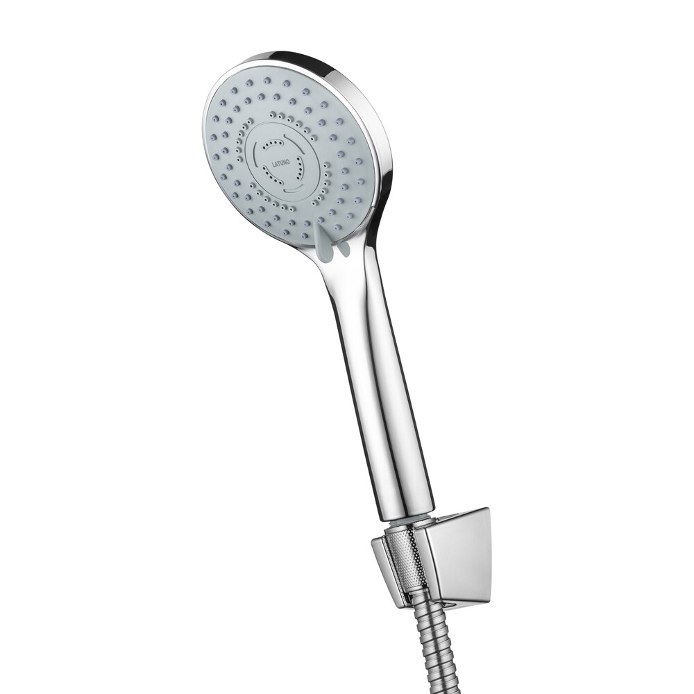 

Душевой комплект Pura Latuno с лейкой с держателем хром (L80072)